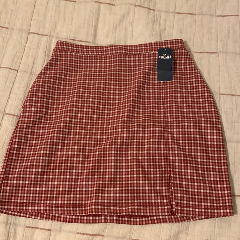 Hollister Plaid Mini Skirt